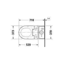 Duravit SensoWash Slim Dusch-WC 539x373mm, Weiß, Absenkautomatik, Fernbedienun... DURAVIT-611000002304300 4053424688756 (Abb. 1)
