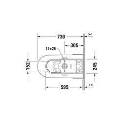 Duravit SensoWash Slim Dusch-WC 539x373mm, Weiß, Absenkautomatik, Fernbedienun... DURAVIT-611000002304300 4053424688756 (Abb. 1)