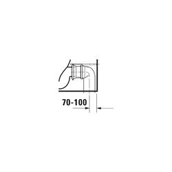 Duravit No.1 Stand WC für Kombination 650x365x420mm, Weiß Hochglanz, HygieneGlaze, ... DURAVIT-2182092000 4053424507804 (Abb. 1)