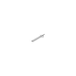 Duravit Universal Konsolenträger 400x90x60mm, Diamantschwarz Matt, Stahl für DuraS... DURAVIT-UV992600000 4053424035260 (Abb. 1)