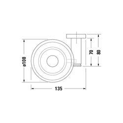 Duravit D-Code Seifenschale 120x137x53mm, Chrom/Mattweiß, Messing/Milchglas, Schrau... DURAVIT-0099171000 4021534636141 (Abb. 1)
