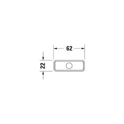 Duravit Serviceschlüssel für Urinal Dry... DURAVIT-1003440000 4021534848155 (Abb. 1)
