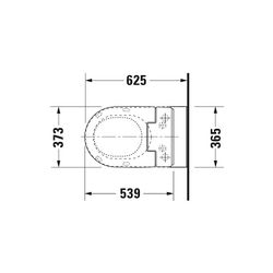 Duravit SensoWash Slim Dusch-WC 539x373mm, Weiß, Absenkautomatik, Fernbedienun... DURAVIT-611000002304300 4053424688756 (Abb. 1)