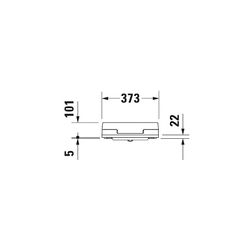 Duravit SensoWash Slim Dusch-WC 539x373mm, Weiß, Absenkautomatik, Fernbedienun... DURAVIT-611000002304300 4053424688756 (Abb. 1)