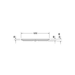 Duravit D-Code Duschwanne 900x900x85mm, Viertelkreis, Weiß glänzend, aus Sanit... DURAVIT-720108000000000 4021534824227 (Abb. 1)