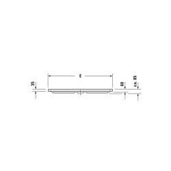 Duravit D-Code Duschwanne 900x900x85mm, Viertelkreis, Weiß glänzend, aus Sanit... DURAVIT-720108000000000 4021534824227 (Abb. 1)