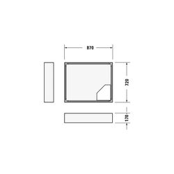 Duravit D-Code Duschwanne 750x900x85mm, Rechteckig, Weiß glänzend, aus Sanitär... DURAVIT-720104000000000 4021534824067 (Abb. 1)