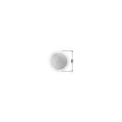 Duravit Happy D.2 Spiegel Wandmontage 55x700x700mm, Mattweiß, LED, 61W, Lichtf... DURAVIT-HP7485G00000000 4063382264176 (Abb. 1)
