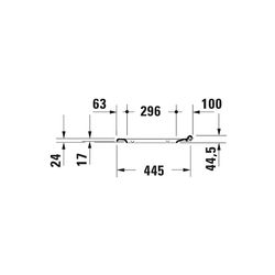 Duravit Vero Air WC-Sitz eckig Weiß Hochglanz, 378x49x469mm, ohne Absenkautomatik, ... DURAVIT-0022010000 4053424336213 (Abb. 1)