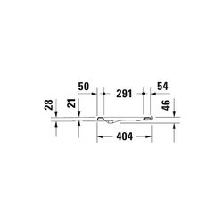 Duravit Starck 3 WC-Sitz Weiß Hochglanz 416x46x371mm, ohne Absenkautomatik, Edelsta... DURAVIT-0062410000 4021534297137 (Abb. 1)
