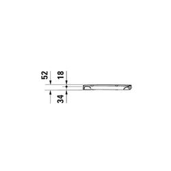 Duravit Vero WC-Sitz Rechteckig, Weiß Hochglanz 374x51x469mm mit Absenkauto. Sitzga... DURAVIT-0069390000 4021534484407 (Abb. 1)