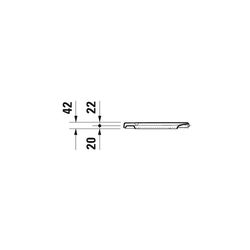 Duravit WC-Sitz, D-shaped, Weiß Hochglanz 370x38x436mm, ohne Absenkautomatik, Edels... DURAVIT-0069810000 4021534810886 (Abb. 1)