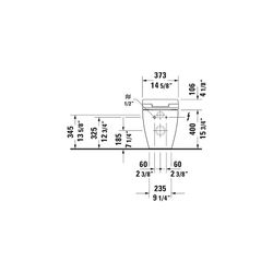 Duravit SensoWash Slim Dusch-WC 539x373mm, Weiß, Absenkautomatik, Fernbedienun... DURAVIT-611000002304300 4053424688756 (Abb. 1)