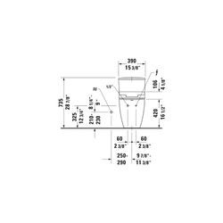 Duravit SensoWash Slim Dusch-WC 539x373mm, Weiß, Absenkautomatik, Fernbedienun... DURAVIT-611000002304300 4053424688756 (Abb. 1)