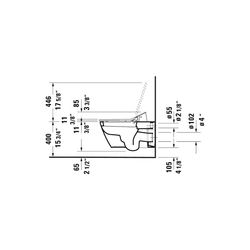 Duravit SensoWash Slim Dusch-WC 539x373mm, Weiß, Absenkautomatik, Fernbedienun... DURAVIT-611000002304300 4053424688756 (Abb. 1)
