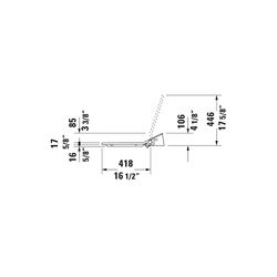 Duravit SensoWash Slim Dusch-WC 539x373mm, Weiß, Absenkautomatik, Fernbedienun... DURAVIT-611000002304300 4053424688756 (Abb. 1)