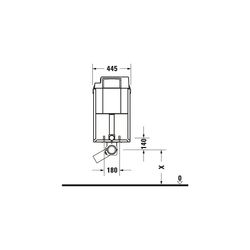 Duravit Installationselement Nasseinbau für WC DuraSystem 153x445x915mm, Nasseinb... DURAVIT-WD1015000000 4063382128614 (Abb. 1)