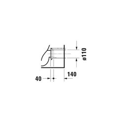 Duravit D-Neo Stand WC 580x370x400mm, Weiß Hochglanz, HygieneGlaze, Back to wall, 4... DURAVIT-2003092000 4063382016751 (Abb. 1)
