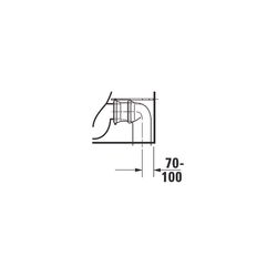 Duravit D-Neo Stand WC für Kombination 650x370x415mm, Weiß Hochglanz, 4/2l, Tiefspü... DURAVIT-2002090000 4063382016065 (Abb. 1)