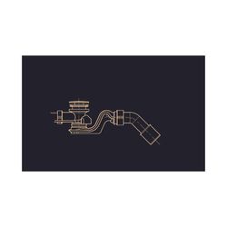 Duravit Ab- und Überlaufgarnitur, Chrom glänzend, Quadroval, Bowdenzuglänge 70... DURAVIT-792216000001000 4063382031402 (Abb. 1)