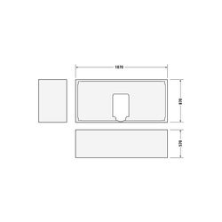 Duravit Starck Badewannenträger 870x1870x570mm, Rechteckig, gerade Seitenwand ... DURAVIT-791448000000000 4021534823824 (Abb. 1)