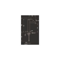 Duravit C.1 Einhebel-Waschtischmischer L, Chrom, 5l/min, Hebelgriff, Ausladung 13... DURAVIT-C11030002010 7612158491345 (Abb. 1)