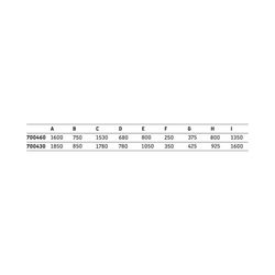 Duravit DuraSquare Badewanne 485x850x1850mm, 250l, Mattweiß, Rechteckig, Freis... DURAVIT-700430000000000 4053424179940 (Abb. 1)