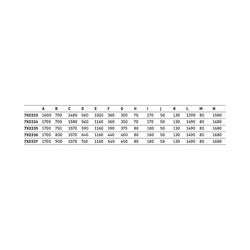 Duravit Starck Wannen Whirlwanne Rechteckig, Einbau, 750x1700x480mm Air-System... DURAVIT-760335000AS0000 4053424453521 (Abb. 1)