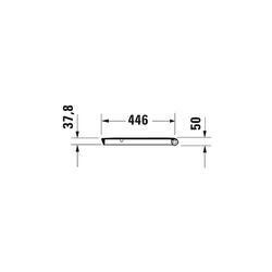Duravit White Tulip WC-Sitz Weiß Hochglanz, 372x65x466mm, mit Absenkautomatik, Sitz... DURAVIT-0027090000 4063382101730 (Abb. 1)
