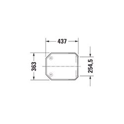 Duravit Serie 1930 WC-Sitz Weiß HG 367x36x437mm Oktogonal, mit Absenkautomatik, Sit... DURAVIT-0064890000 4053424110530 (Abb. 1)