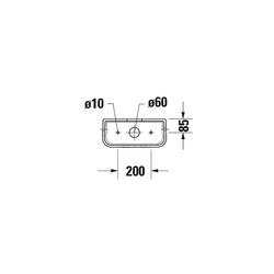 Duravit No.1 Spülkasten aus Keramik 170x390x355mm, Weiß, 6/3l, Dual Flush, Wasseran... DURAVIT-0941000005 4053424507637 (Abb. 1)