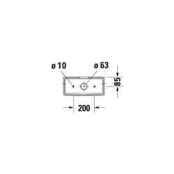 Duravit ME by Starck Spülkasten aus Keramik 180x395x350mm, Weiß, WonderGliss, 6/3l... DURAVIT-09380000051 4021534966903 (Abb. 1)