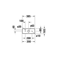 Duravit DuraStyle Spülkasten aus Keramik 170x390x370mm, Weiß, 6/3l, Dual Flush, Was... DURAVIT-0935100005 4021534854774 (Abb. 1)
