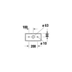 Duravit Starck 3 Spülkasten aus Keramik 180x390x365mm, Weiß, 6/3l, Dual Flush, Wass... DURAVIT-0920000005 4021534271137 (Abb. 1)