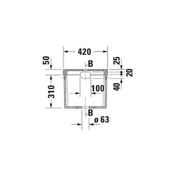 Duravit Serie 1930 Spülkasten aus Keramik 170x420x360mm, Weiß, WonderGliss, 6/3l, ... DURAVIT-08722000051 4021534270611 (Abb. 1)
