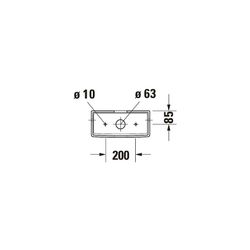 Duravit ME by Starck Spülkasten aus Keramik 180x395x350mm, Weiß, WonderGliss, 6/3l... DURAVIT-09380000051 4021534966903 (Abb. 1)