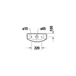Duravit Design Classics Lago Spülkasten aus Keramik 185x420x365mm, Weiß, 6/3l, Dual... DURAVIT-0874000005 4021534270772 (Abb. 1)