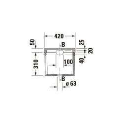 Duravit Serie 1930 Spülkasten aus Keramik 170x420x360mm, Weiß, WonderGliss, 6/3l, ... DURAVIT-08722000051 4021534270611 (Abb. 1)