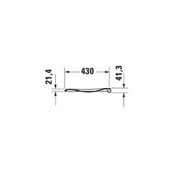 Duravit WC-Sitz, Weiß HG 370x450x50mm mit Absenkautomatik, Sitzgarnitur abnehmbar, ... DURAVIT-0064190096 4021534569302 (Abb. 1)