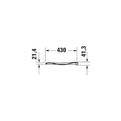 Duravit WC-Sitz, Weiß HG 370x450x50mm mit Absenkautomatik, Sitzgarnitur abnehmbar, ... DURAVIT-0064190096 4021534569302 (Abb. 1)