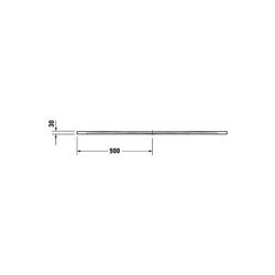 Duravit Sustano Duschwanne Halbeinbau Bodenbündig, 800x1800x30mm, Rechteckig, ... DURAVIT-720288730000000 4063382919243 (Abb. 1)