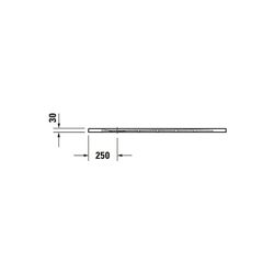 Duravit Sustano Duschwanne Halbeinbau Bodenbündig, 1200x1200x30mm, Quadratisch... DURAVIT-720279730000000 4063382919885 (Abb. 1)