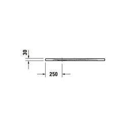 Duravit Sustano Duschwanne Halbeinbau Bodenbündig, 900x900x30mm, Quadratisch, ... DURAVIT-720271630000000 4063382920393 (Abb. 1)