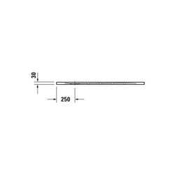 Duravit Sustano Duschwanne Halbeinbau Bodenbündig, 1200x1200x30mm, Quadratisch... DURAVIT-720279730000000 4063382919885 (Abb. 1)