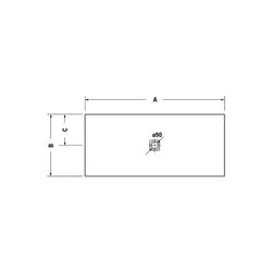 Duravit Sustano Duschwanne Halbeinbau Bodenbündig, 900x1800x30mm, Rechteckig, ... DURAVIT-720289650000000 4063382919175 (Abb. 1)