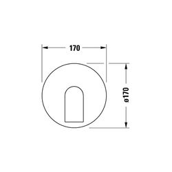 Duravit Tulum by Starck Einhebel-Brausemischer Unterputz, Anzahl Verbraucher 1, M... DURAVIT-TU4210010046 4063382961389 (Abb. 1)