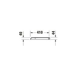 Duravit Qatego WC-Sitz D-shaped Weiß Hochglanz, 425x44x368mm, mit Absenkautomatik, ... DURAVIT-0027490000 4067116074369 (Abb. 1)