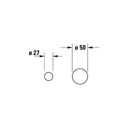 Duravit Manhattan Einhebel-Waschtischmischer, Mattschwarz, Unterputz, Ausladung 1... DURAVIT-MH1070004010 4067116104813 (Abb. 1)