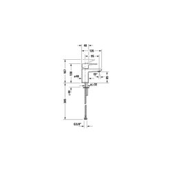Duravit Manhattan Einhebel-Waschtischmischer S MinusFlow, Chrom, 3,5l/min, Hebelg... DURAVIT-MH1012002010 4067116104707 (Abb. 1)