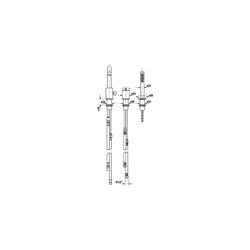 Duravit Circle 3-Loch Wannenarmatur Keramikmischsystem, Chrom HG, 25l/min Durchfl... DURAVIT-CE5260000010 4067116104608 (Abb. 1)